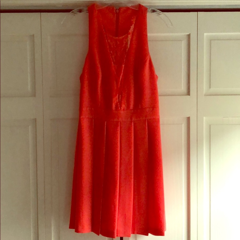 BCBGeneration Coral Cocktail Dress - Size 4
